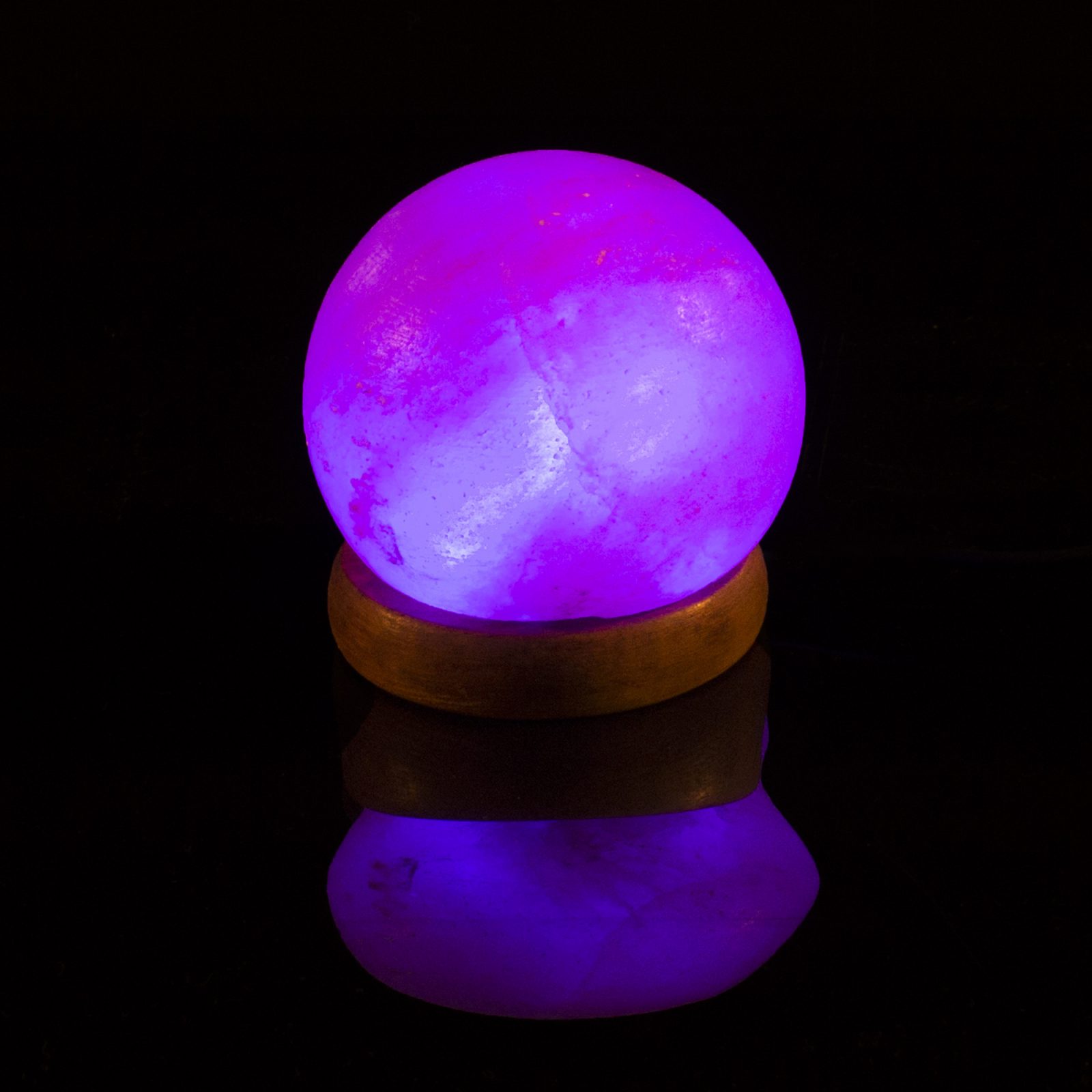 Veioza din Cristale de Sare Glob USB2 Veioza din Cristale de Sare Glob USB2